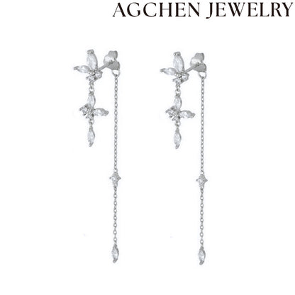 AG Elegant Copper Hoop Earrings