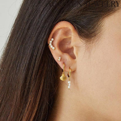 AG Shell Earrings