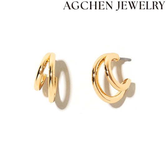 AG Cute Tiny Stud Earrings
