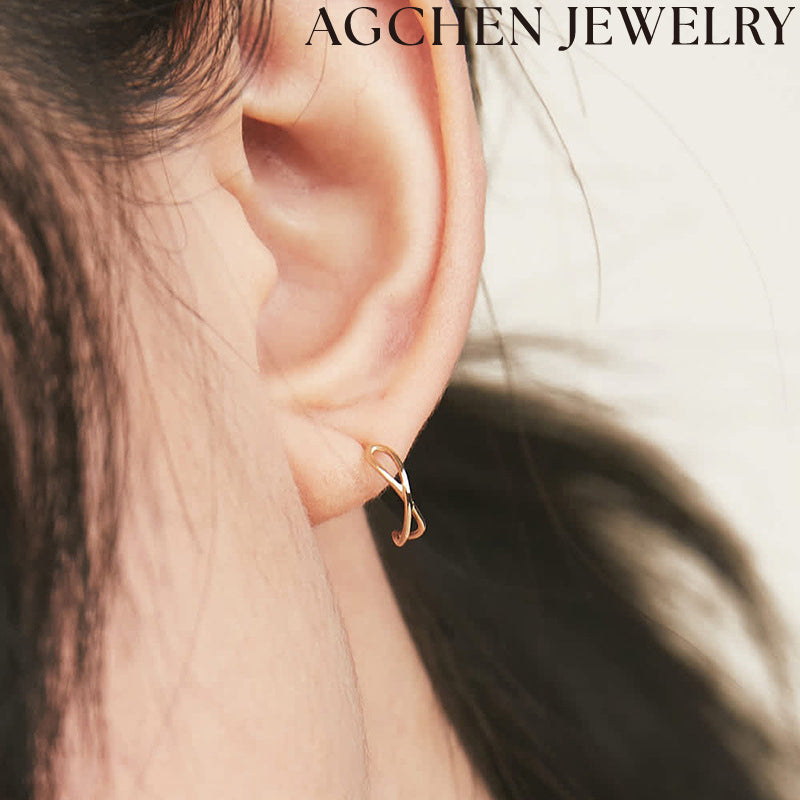 AG 8-Shaped Earrings