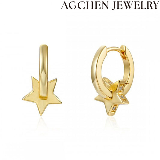 AG Cute Star Earrings for Her