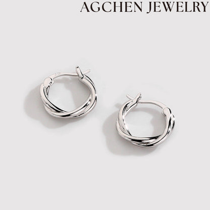 AG Minimalist Copper Earrings for Women