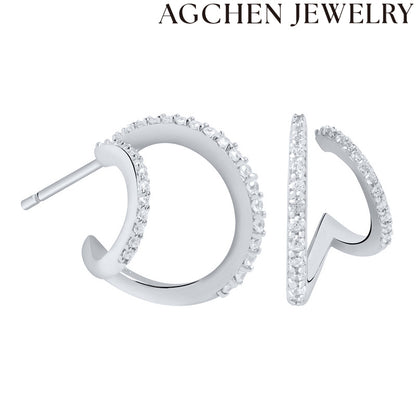 AG Fashion Zirconia Earrings