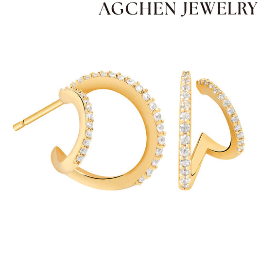 AG Fashion Zirconia Earrings