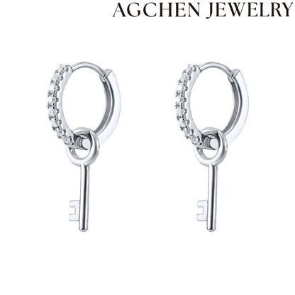 AG Key Earrings