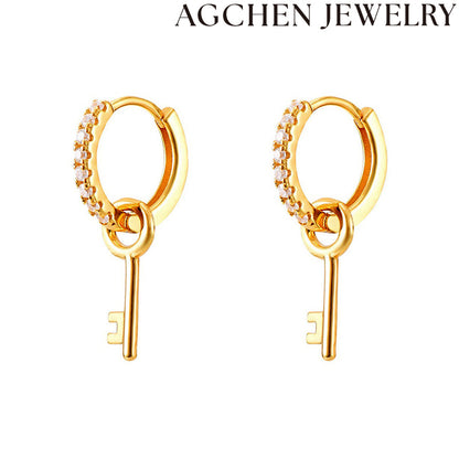 AG Key Earrings