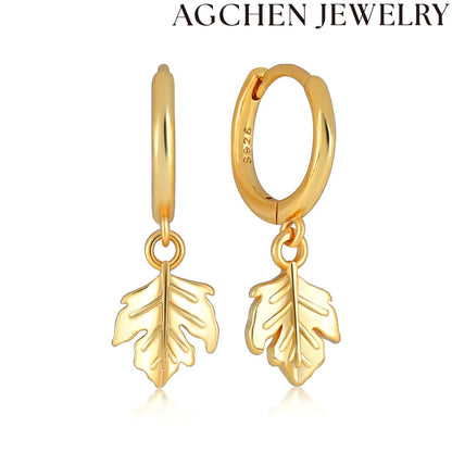 AG Maple Leaf Earrings