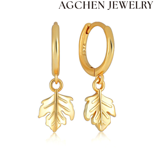 AG Maple Leaf Earrings