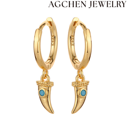 AG Devil Horn Earrings