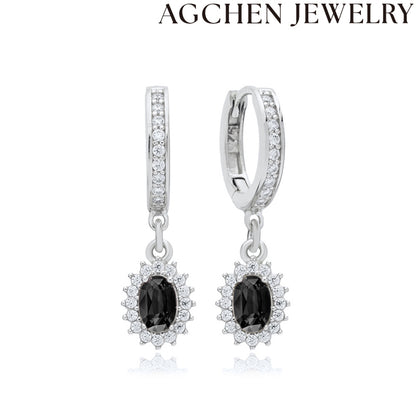 AG  Elegant Multicolored Zirconia Earrings