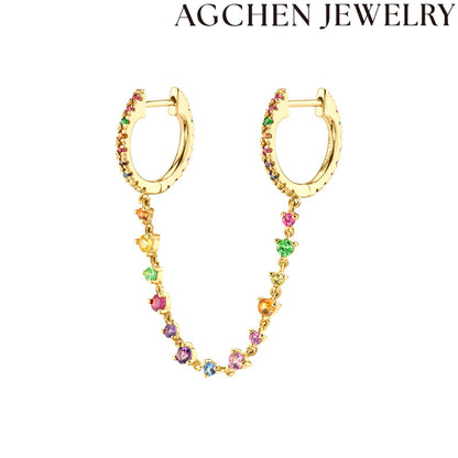 AG Cuff-shaped Earrings