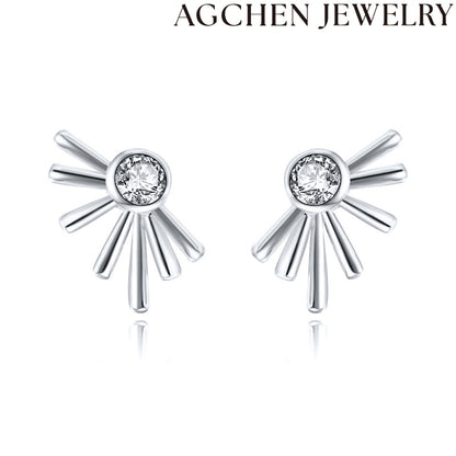 AG Sunflower Stud Earrings