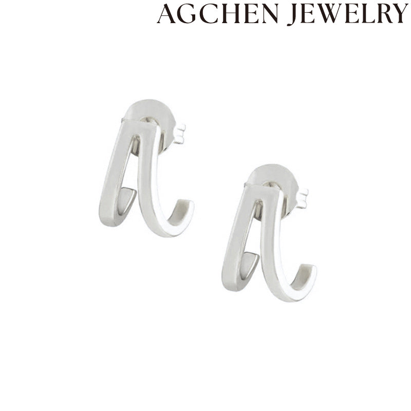AG Irregular Chic Stud Earring
