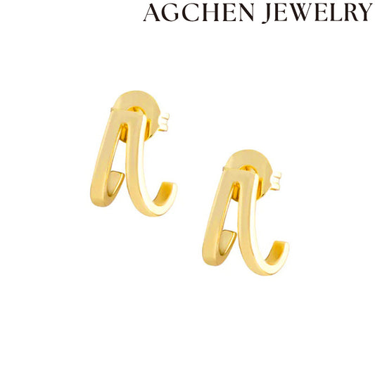 AG Irregular Chic Stud Earring