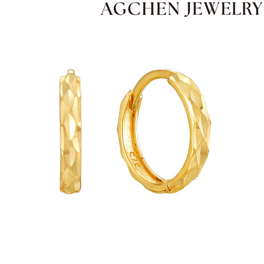 AG Minimalist Women's Hoop Earrings