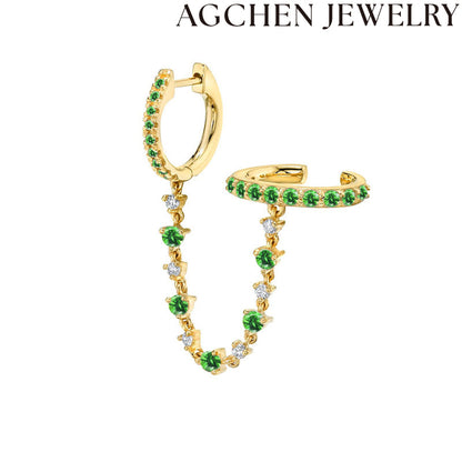 AG Light Zircon Earrings