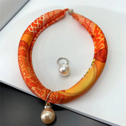 AG Charming Allure Playful Silk Neck Accessory