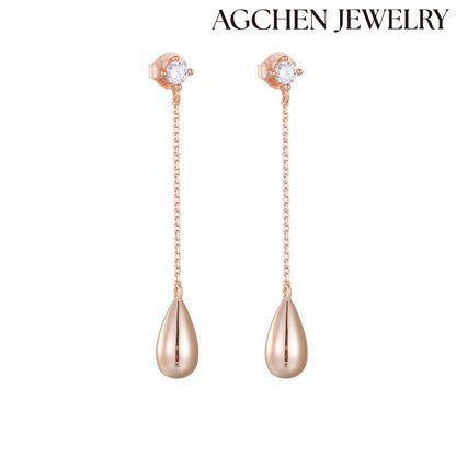 rose gold earrings rose gold jewellery 