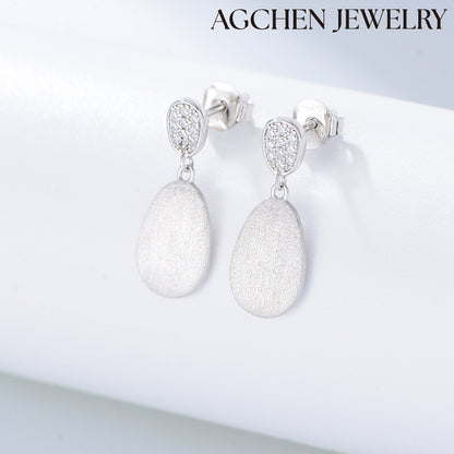 silver drop earring  crystal drop earrings  long drop earrings