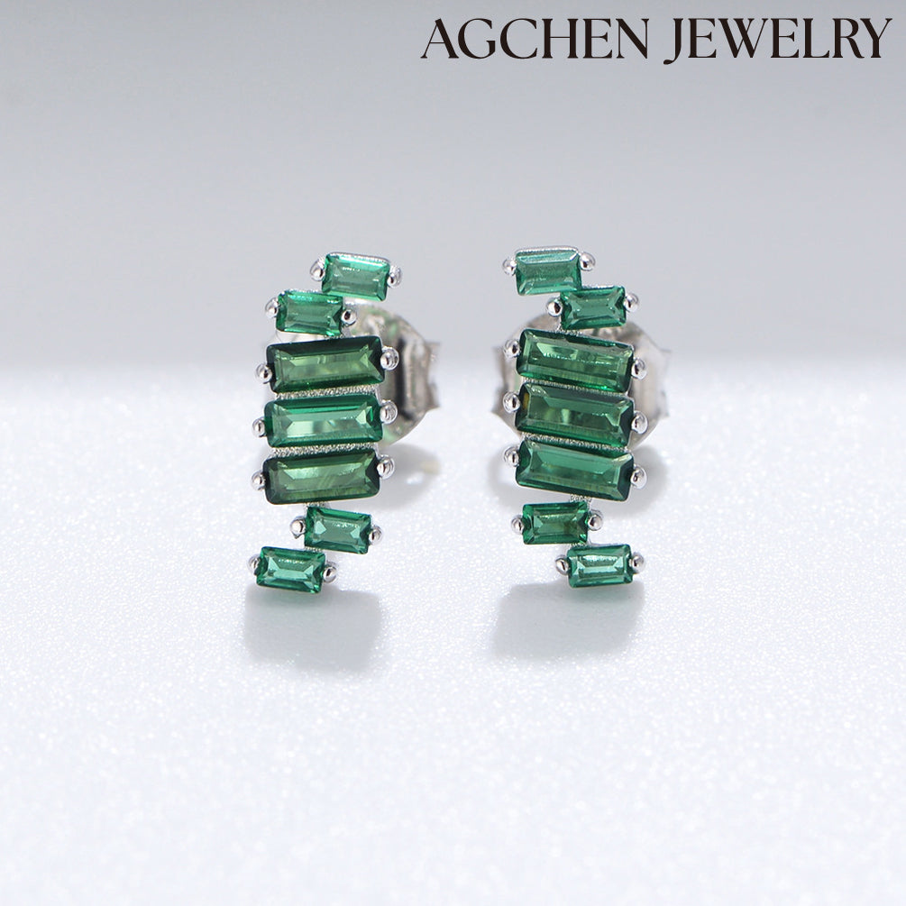 gold bee earrings natural aquamarine earrings new design earrings gold 2023