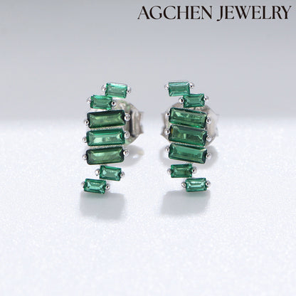 gold bee earrings natural aquamarine earrings new design earrings gold 2023