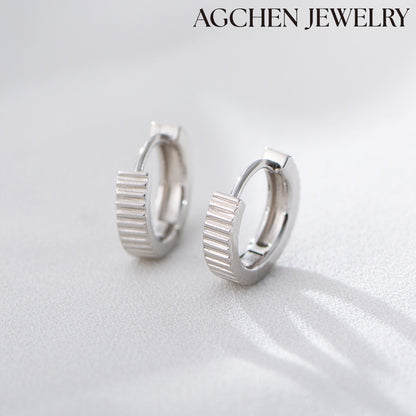 18k gold necklace and earring set  14k white gold earrings 