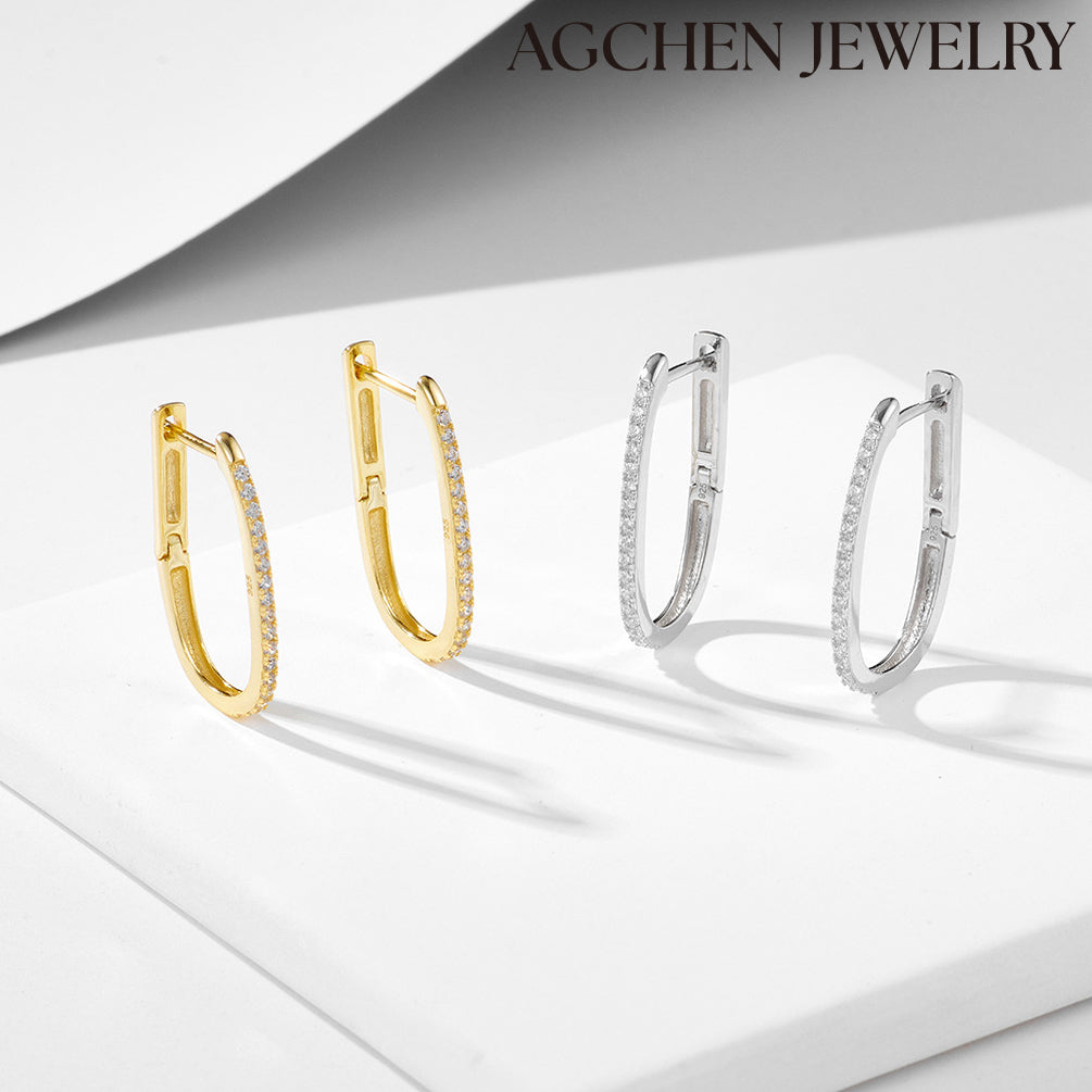 gold and silver earrings  gold and silver hoop earrings