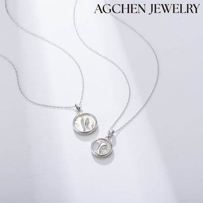 14k gold initial necklace zodiac sign gold necklaces agchenjewellery