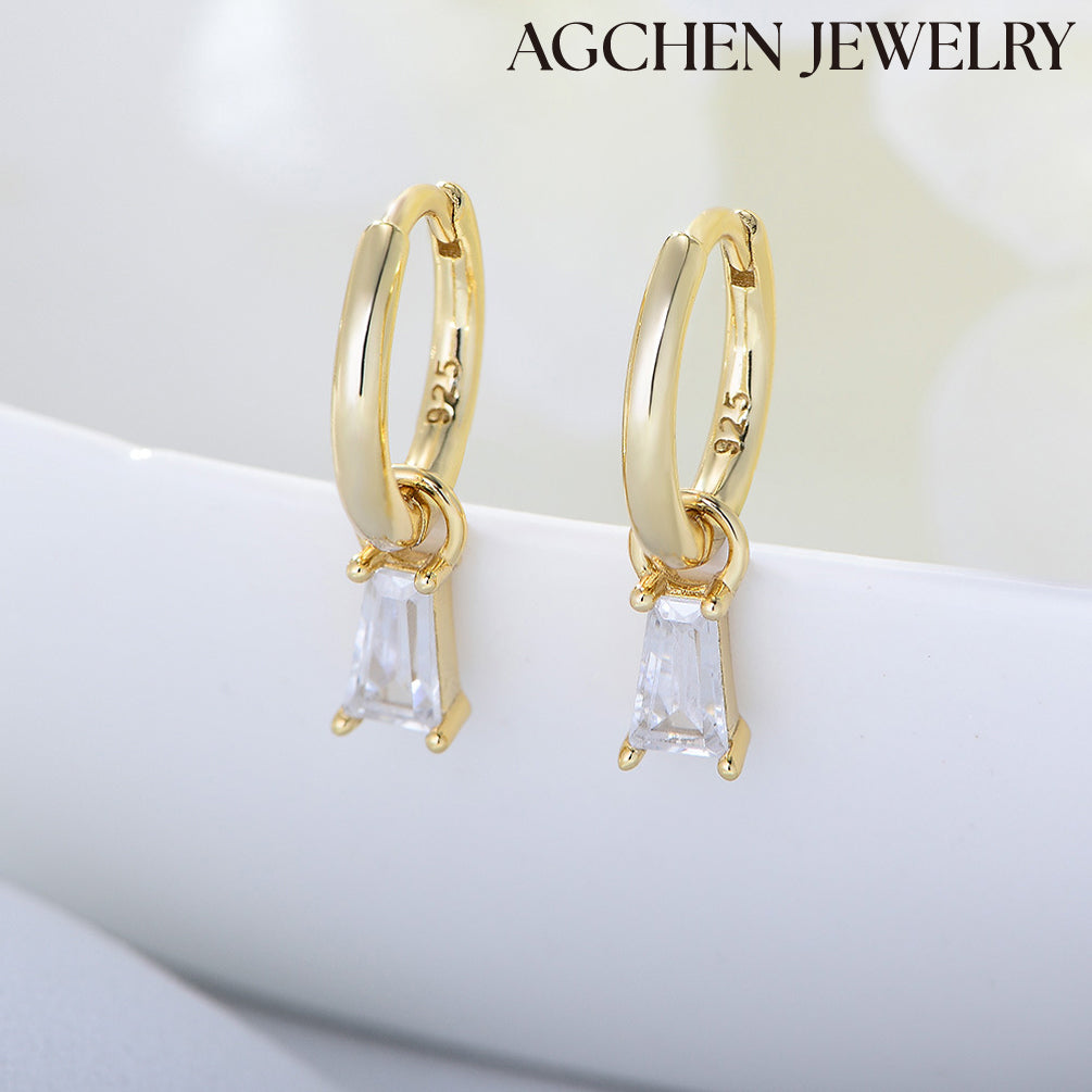 small sleeper earrings baby gold hoop earrings  paw earrings