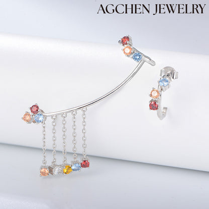 stone earring set  diamond necklace and earring set