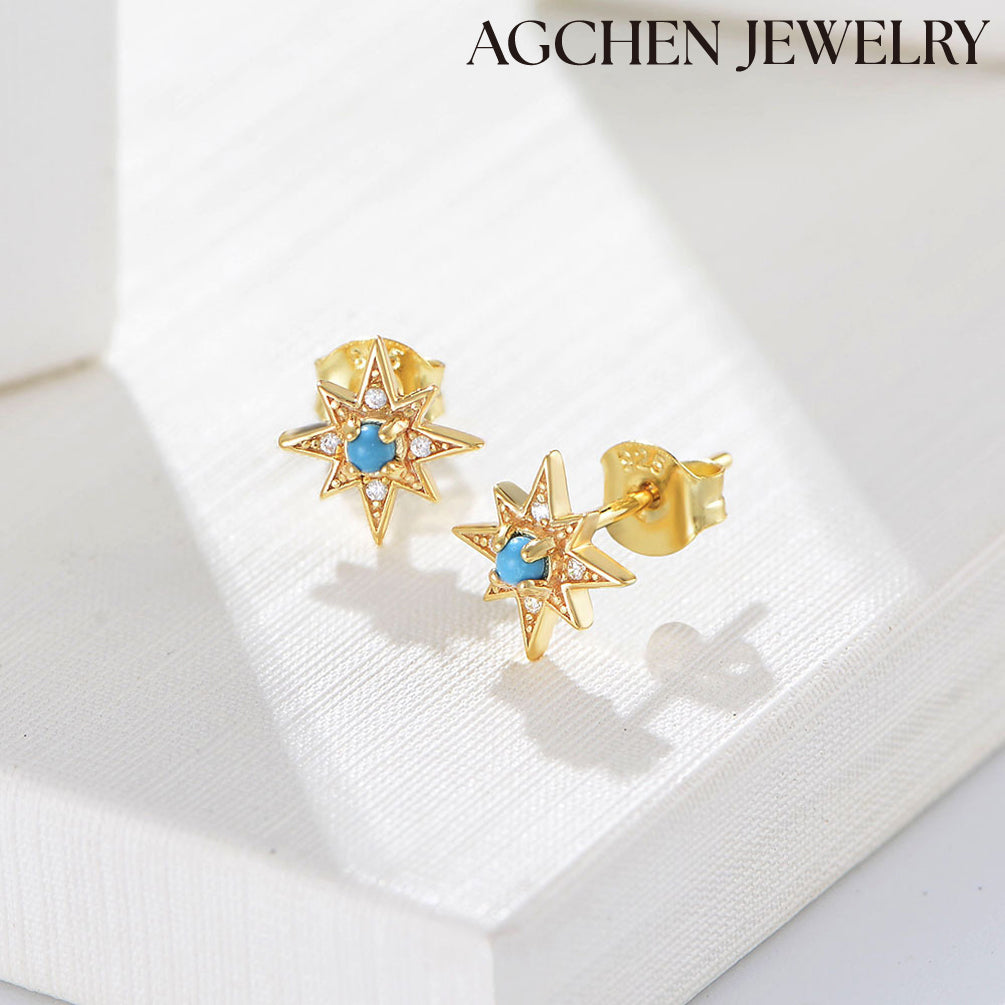 agchenjewelry agjewelry blue earrings