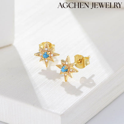 agchenjewelry agjewelry blue earrings