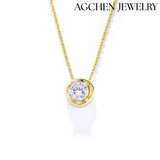 gold key necklace rold gold necklace agchenjewellery